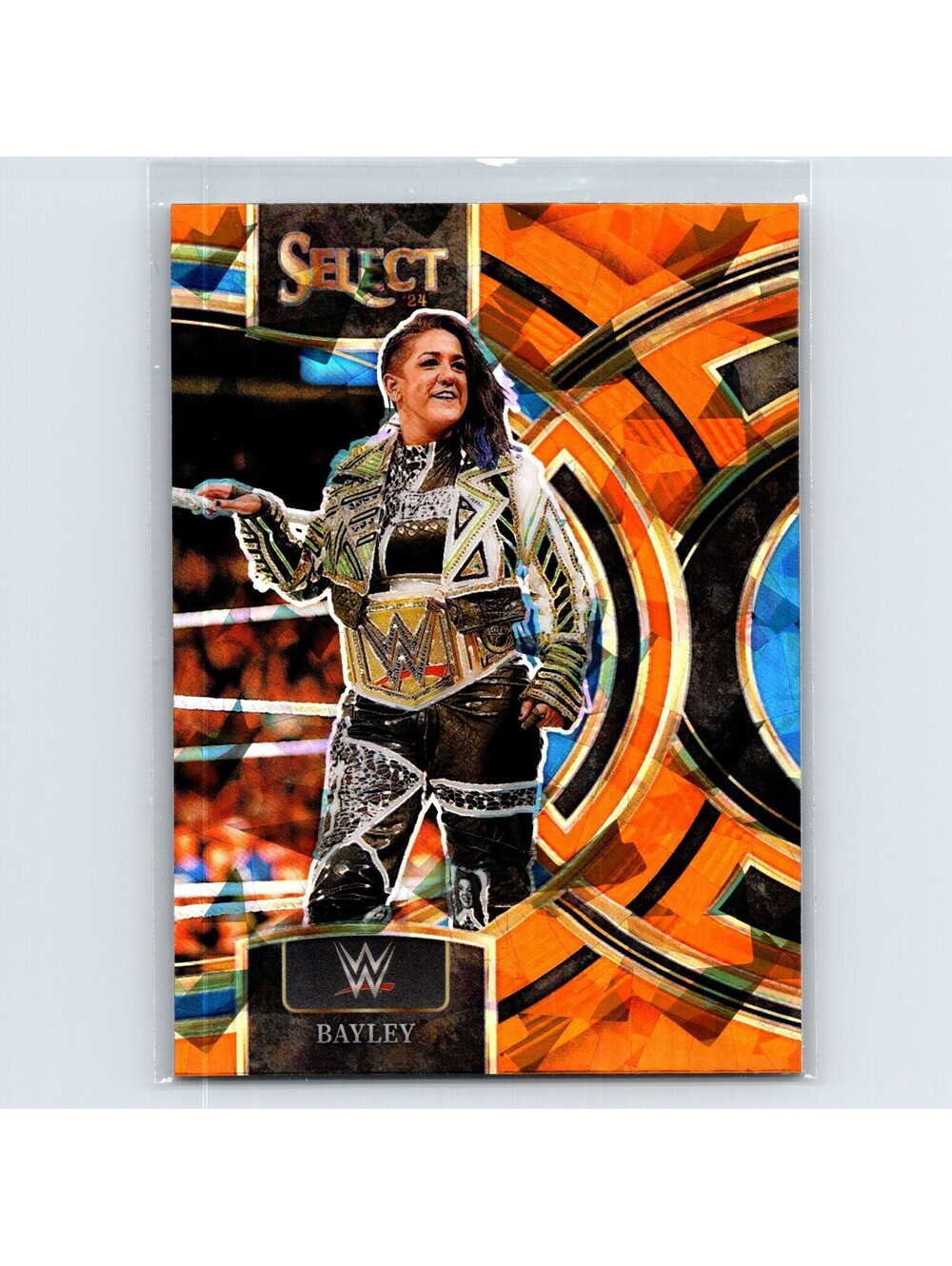 2024 Panini Select WWE Bayley #181 Orange Ice